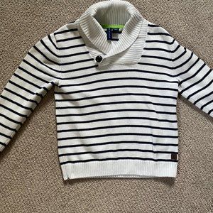 Janie and Jack Navy striped sweater